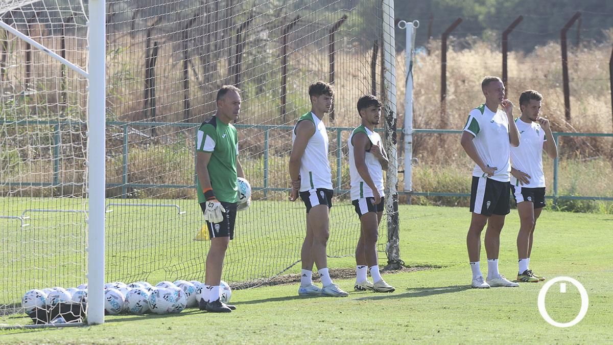 Entrenamiento del Córdoba CF en la Ciudad Deportiva