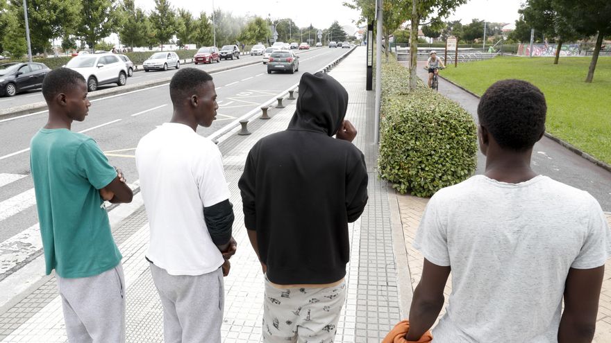 Más de cien migrantes en tránsito hacia Francia llega a Irún