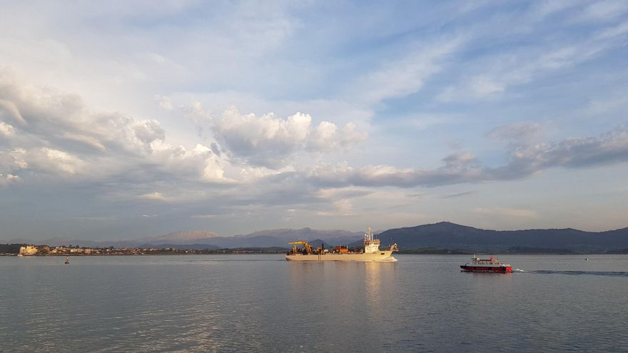 Draga Taccola en el Puerto de Santander