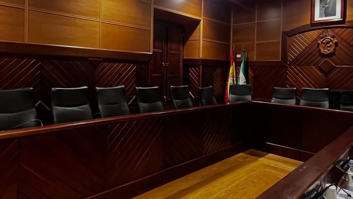 Imagen del Pleno, sin el equipo de gobierno.