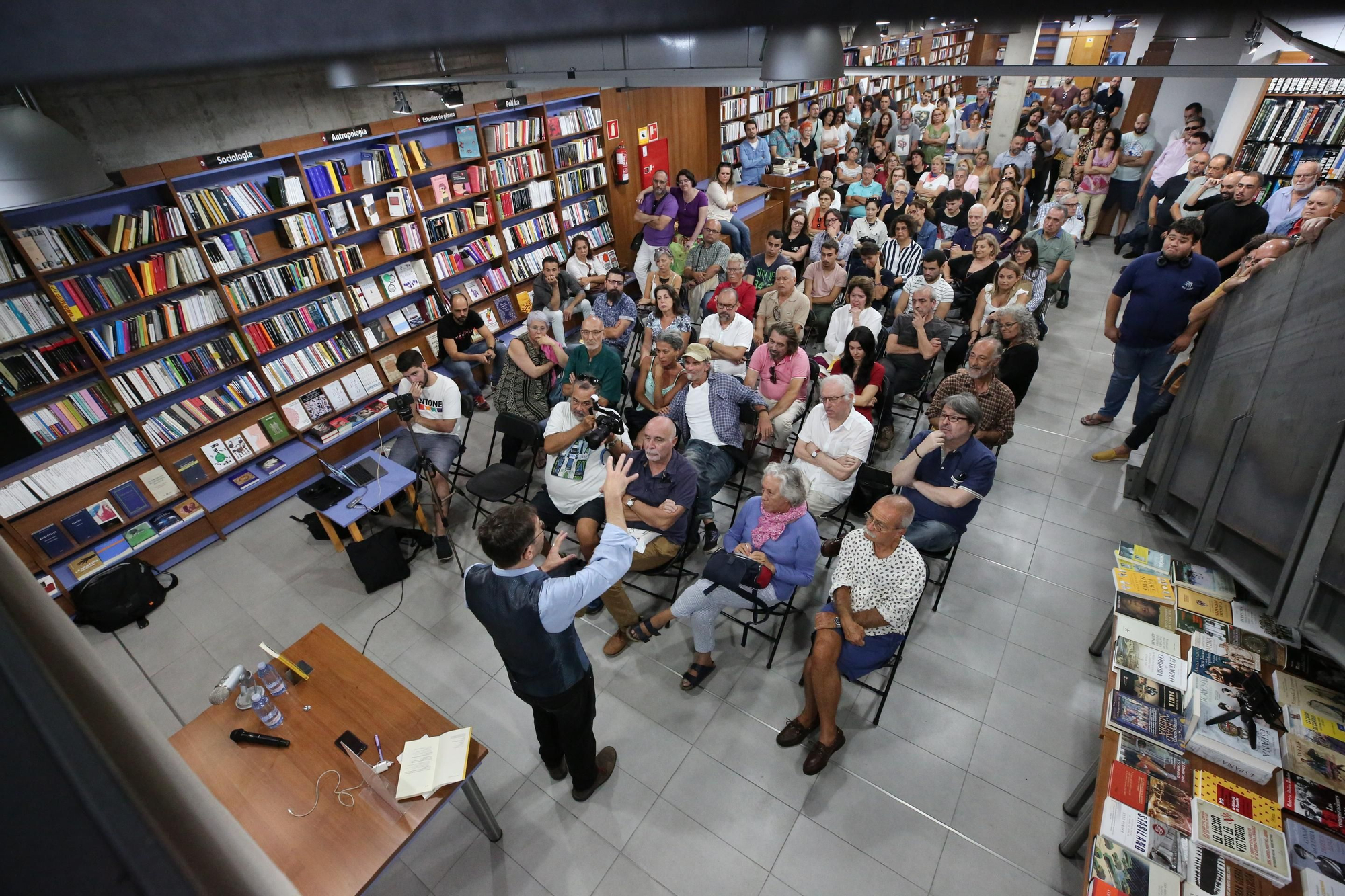 Presentación del libro de Juan Carlos Monedero en Gran Canaria.