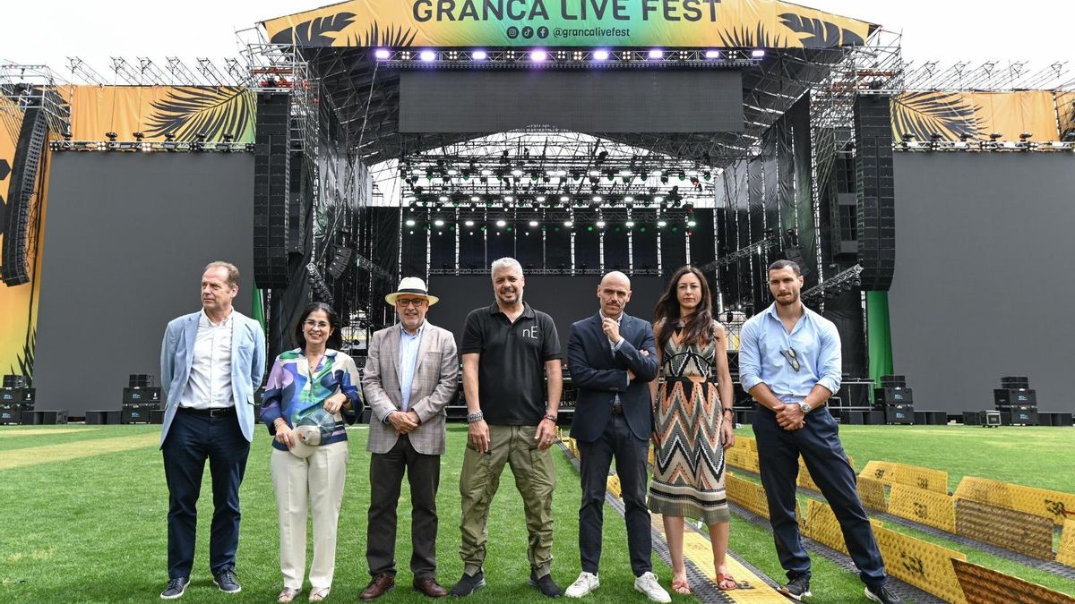 El Estadio de Gran Canaria se viste de gala para acoger la quinta edición del Granca Live Fest con más de 90.000 entradas vendidas