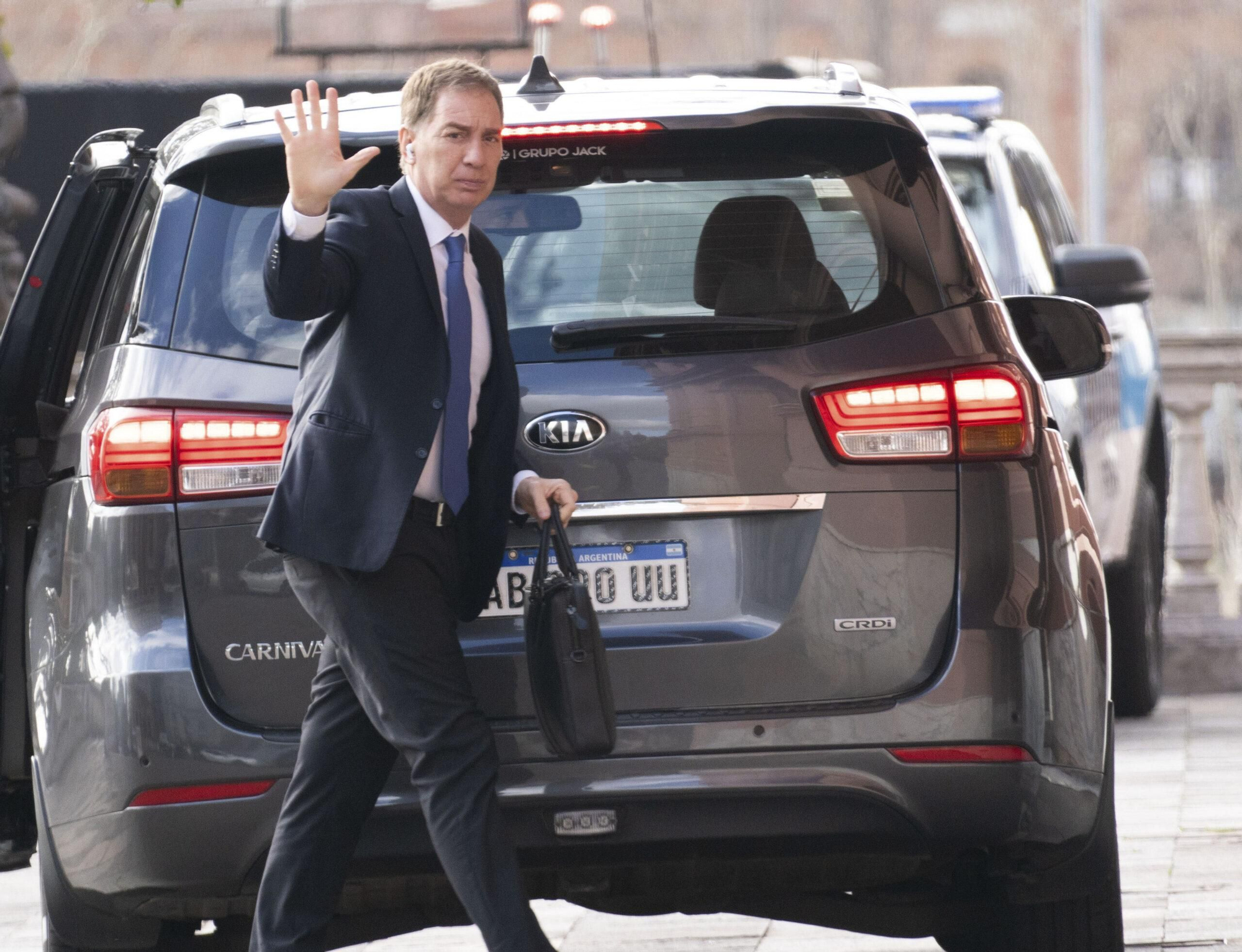 El jefe de Gabinete, Diego Santilli.