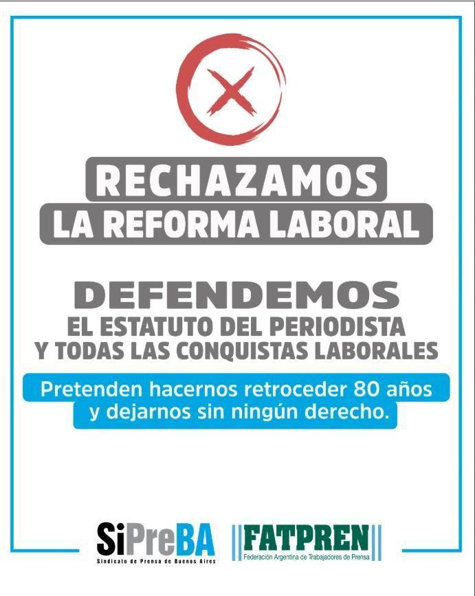 Repudio de SiPreBa y Fatpren