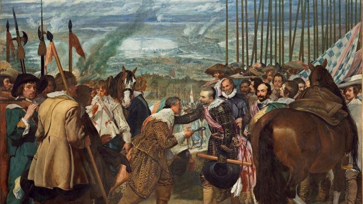 El cuadro de Las lanzas o La rendición de Breda, de Velázquez