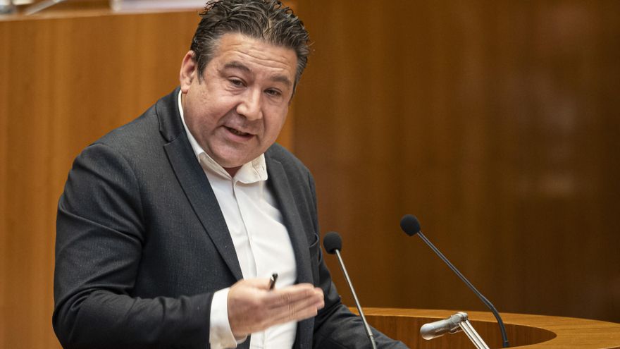 El portavoz del Grupo Parlamentario UPL Soria ¡Ya! en las Cortes de Castilla y León, Luis Mariano Santos Reyero.