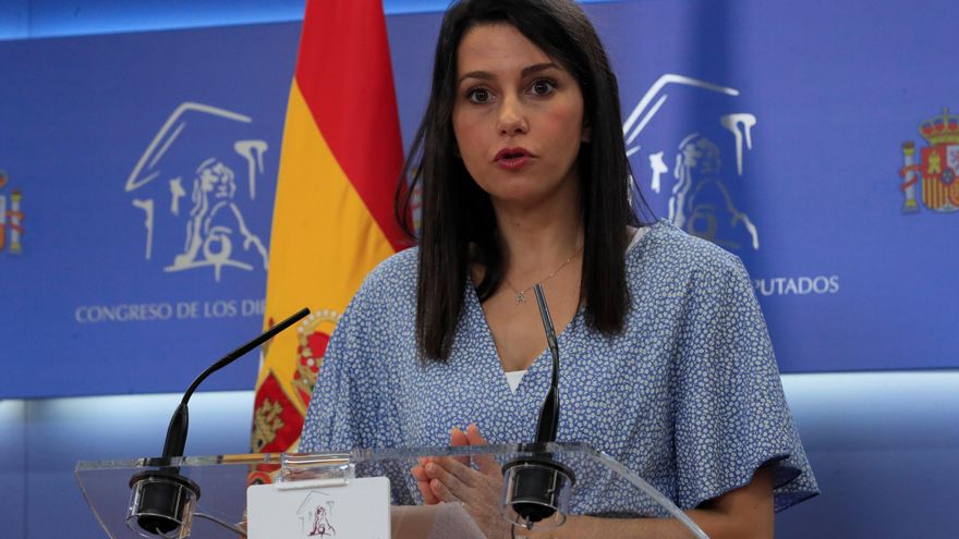 La presidenta de Ciudadanos, Inés Arrimadas. EFE/ Fernando Alvarado/Archivo