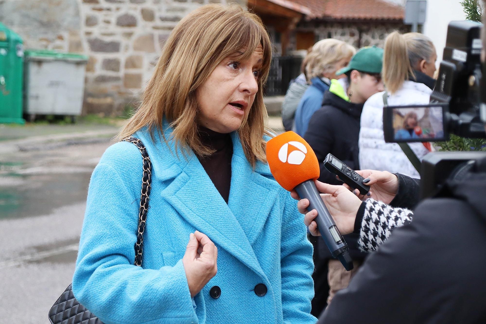 La alcaldesa de Soto y Amío, Ana Arias.