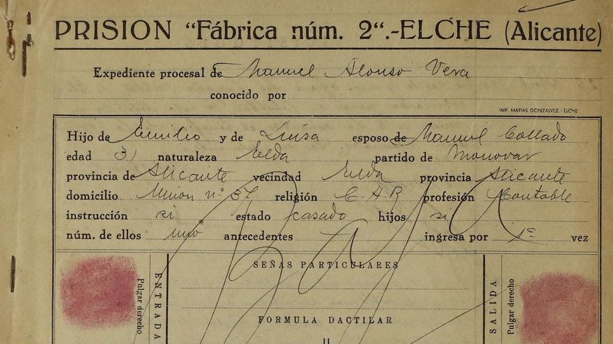 La represión franquista en Alicante: el Archivo Provincial trabaja cerca de 40.000 expedientes penitenciarios que abren nuevas líneas de investigación