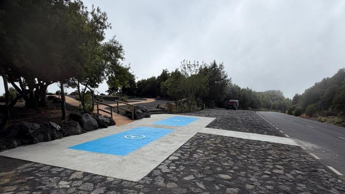 El Cabildo mejora la accesibilidad del mirador Llano de Las Ventas
