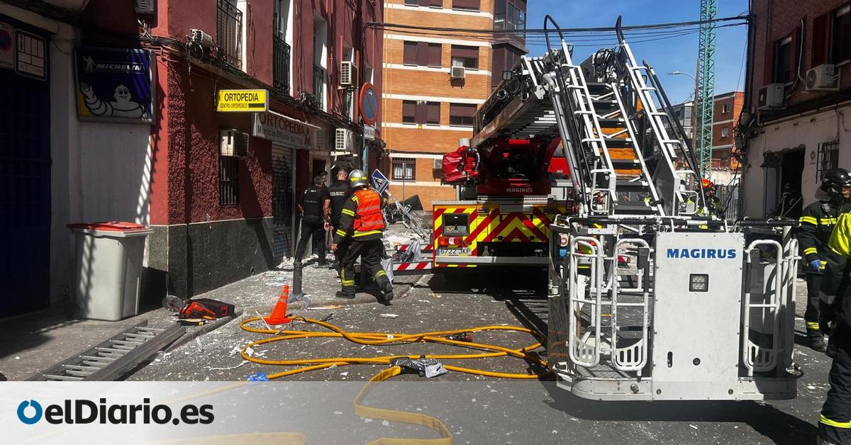 El bar de la explosión en Vallecas donde murieron dos personas no tenía cédula de habitabilidad
