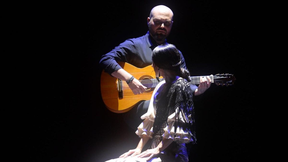 Mercedes Ruíz, bailaora, y Santi Lara, guitarrista.