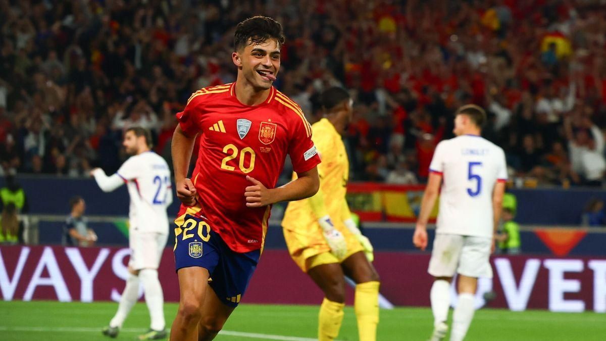 Pedri cumple cincuenta partidos con España
