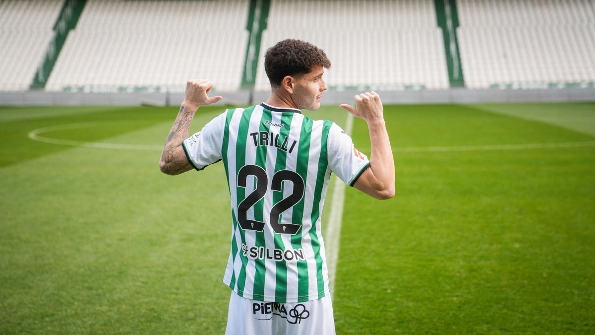Las imágenes de la presentación de Trilli como nuevo jugador del Córdoba CF