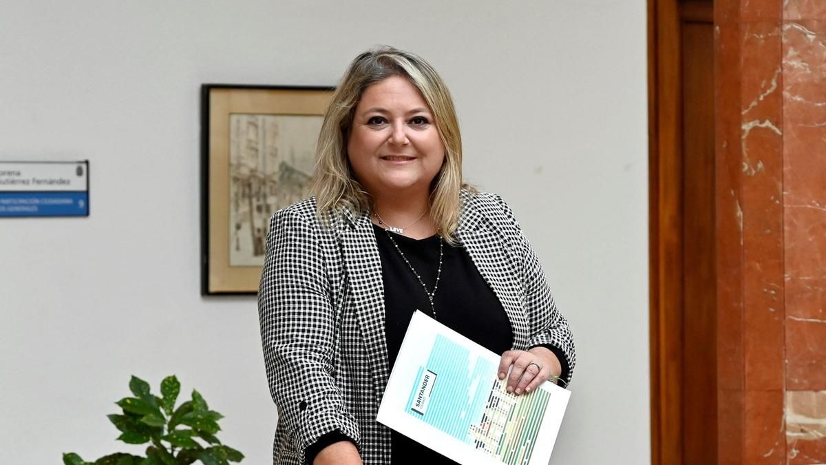 La concejala de Barrios de Santander, Lorena Gutiérrez.