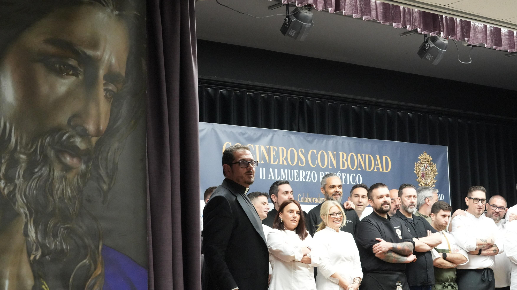 El almuerzo benéfico de 'Cocineros de bondad', en imágenes