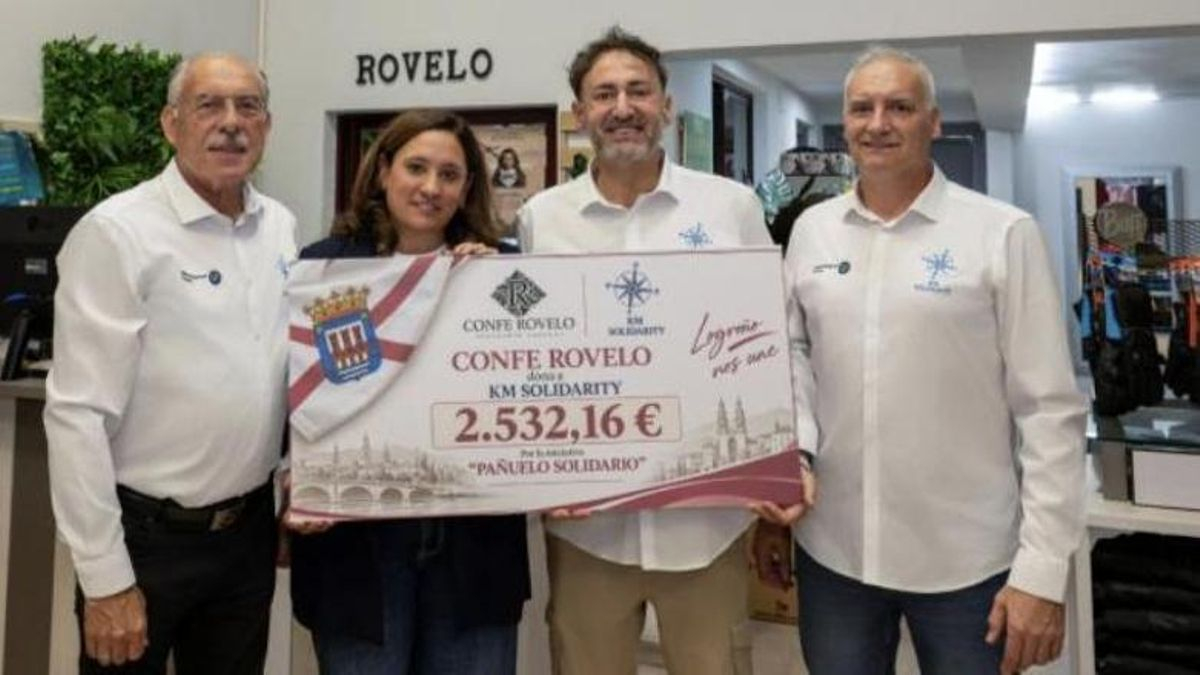 Pañuelo solidario: 2.532 euros para KM Solidarity
