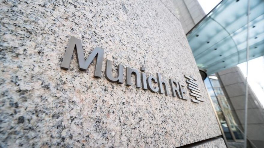 Logotipo de la reaseguradora alemana Munich Re.