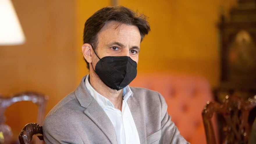 El presidente del grupo confederal Unidas Podemos-En Comú Podem-Galicia en Común, Jaume Asens.