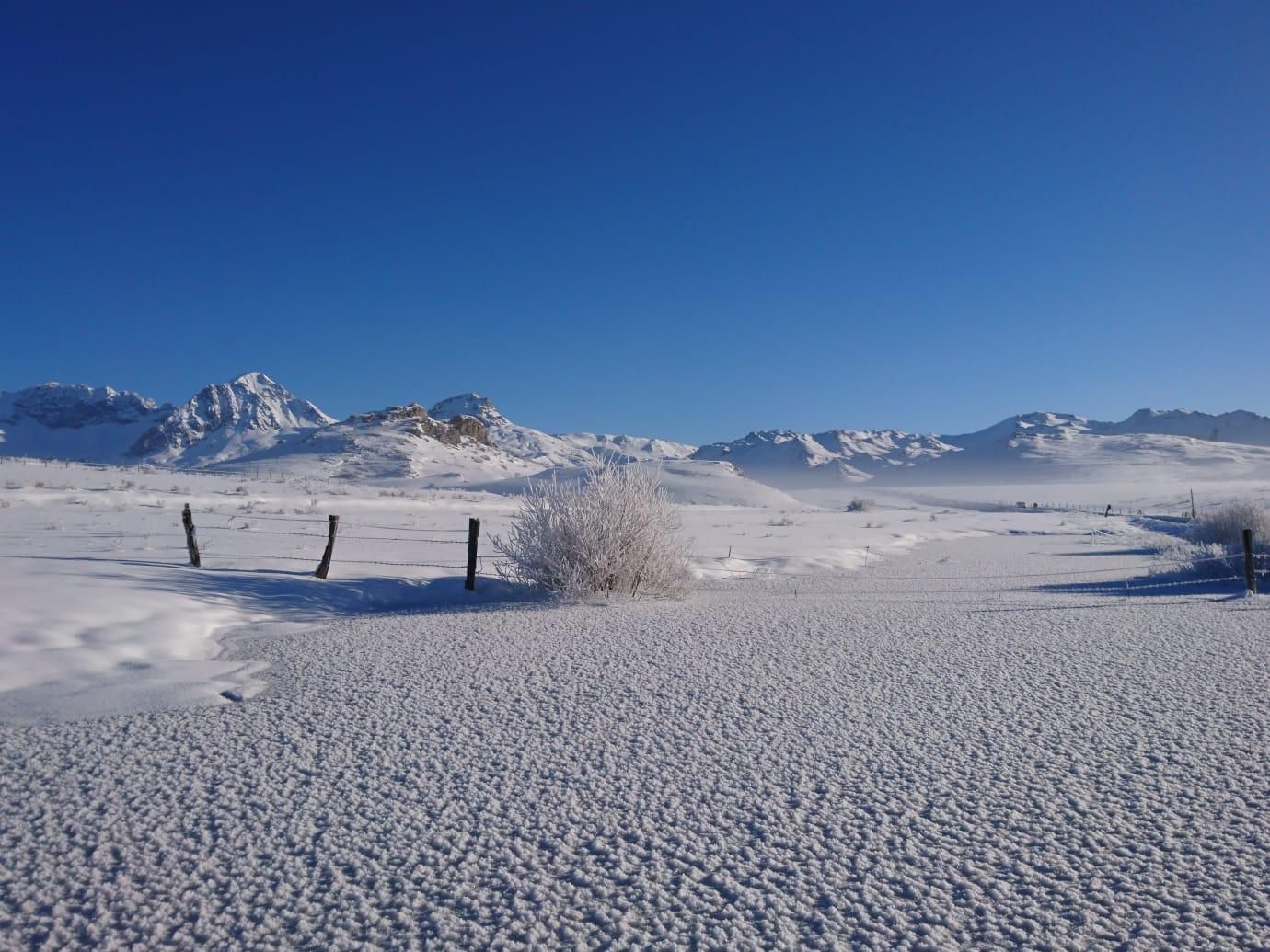 Prado Veneiro, comarca de Babia en León, el 7 de enero.