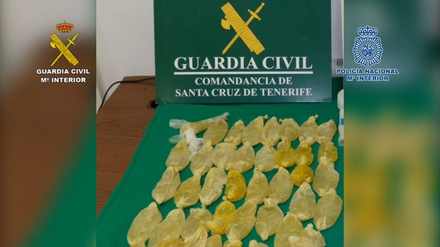 Se ha incautado 2,6 kilogramos de cocaína y  5 de hachí.