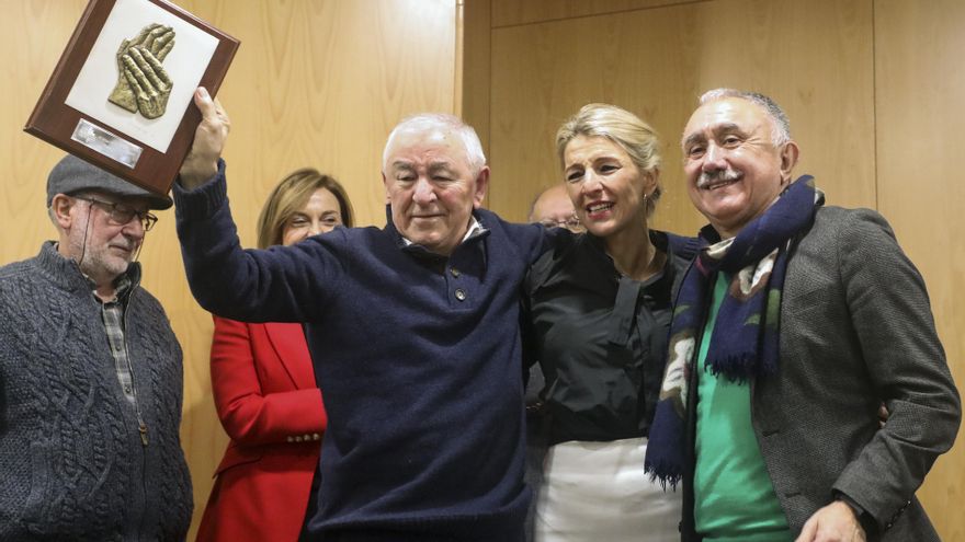 Fallece el veterano sindicalista Suso Díaz, padre de la ministra de Trabajo