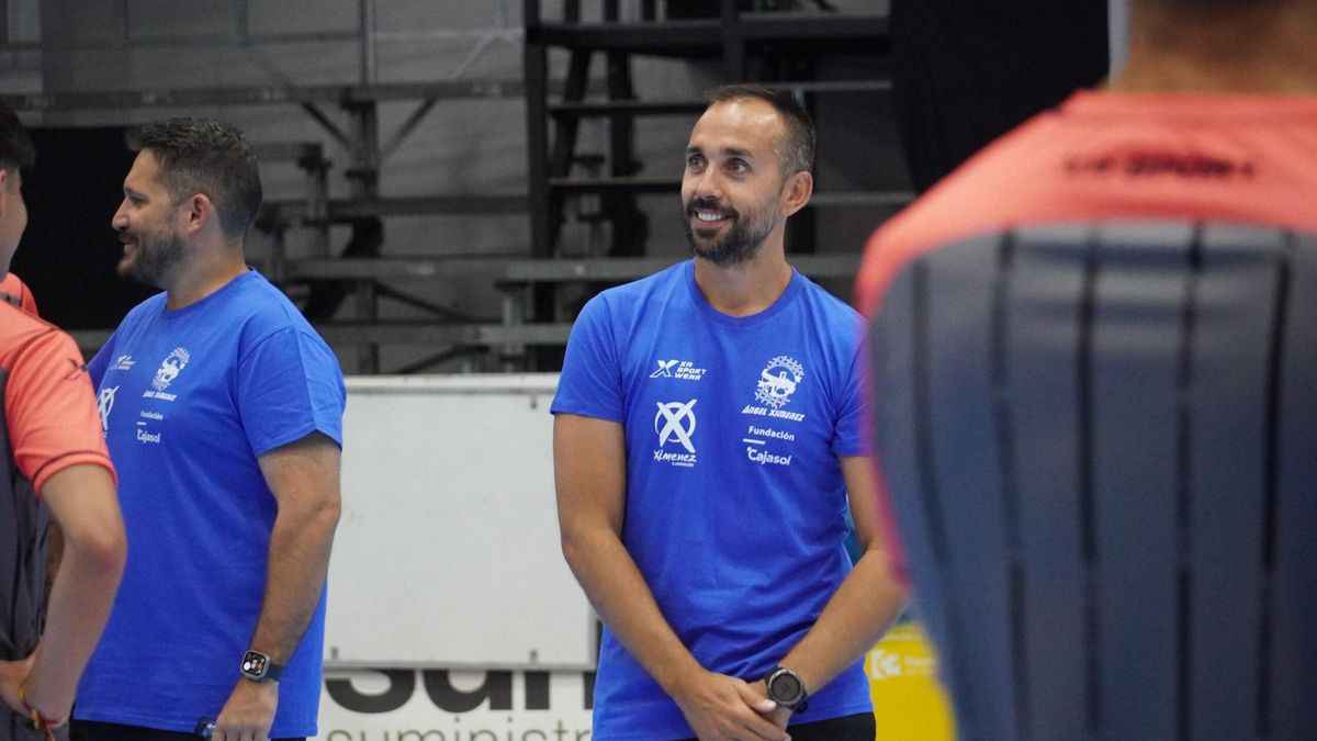 Cuenca, en el primer entrenamiento del Ángel Ximénez