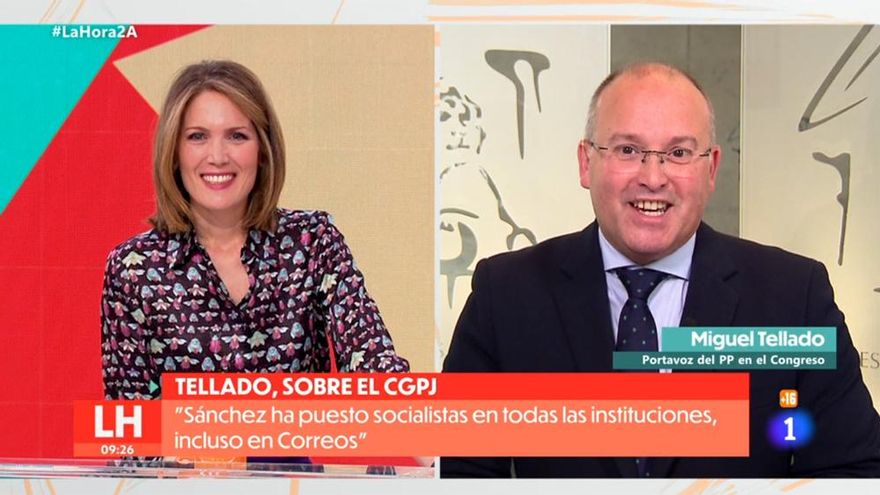 La pregunta de Silvia Intxaurrondo que Miguel Tellado ha evitado hasta cuatro veces señalando a la periodista