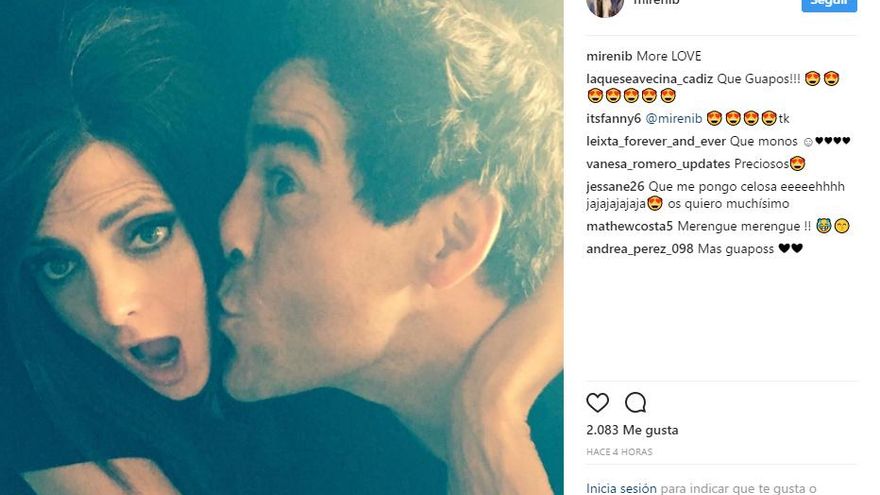 Instagram de Miren Ibarguren