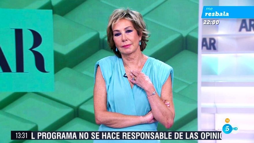Así se despidió Ana Rosa Quintana de las mañanas de Telecinco: "He renacido durante este programa"