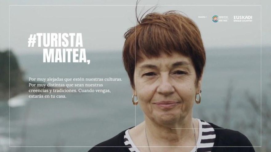 La campaña '#TuristaMaitea' del Gobierno vasco