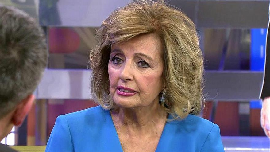 María Teresa Campos, en su visita a 'Sálvame'