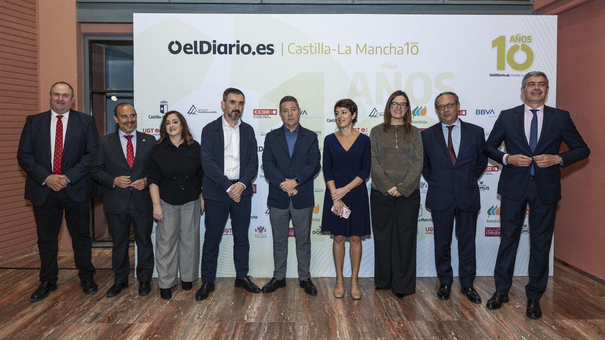 Todas las imágenes del acto de celebración de los diez años de elDiario.es Castilla-La Mancha