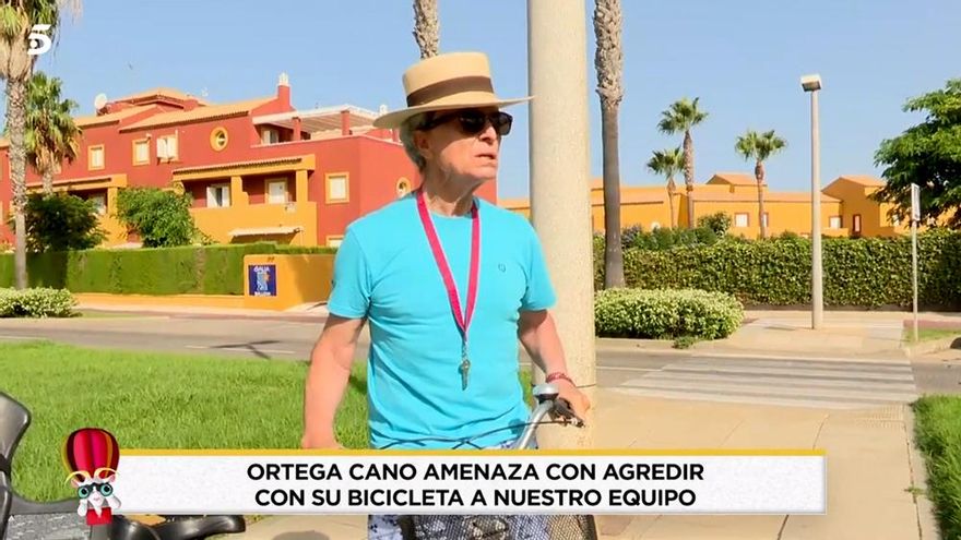 Ortega Cano amenaza con agredir a un reportero de 'Socialité': "¡Te voy a dar!"