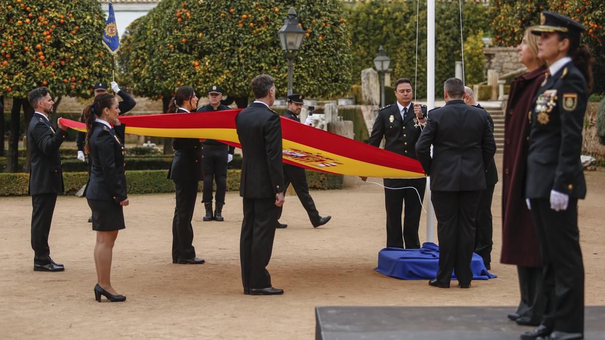 Celebración del acto de Policía Nacional con motivo del 202º aniversario de su fundación