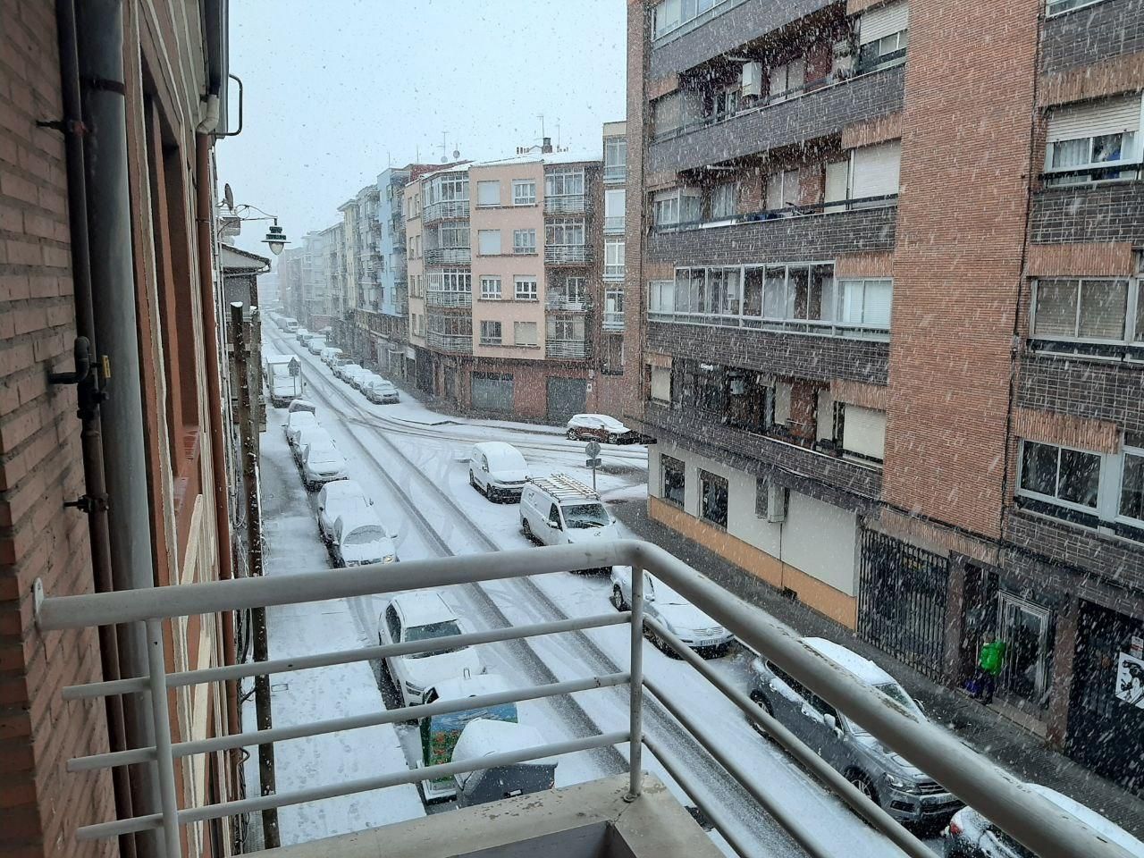 La nieve cuaja en la provincia de León: estampas blancas