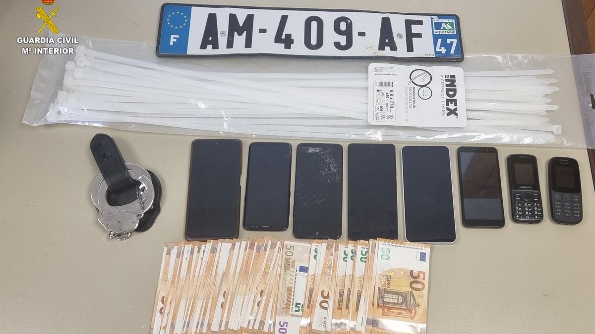 Cuatro detenidos por secuestrar en Cuenca a un conductor y robar bolsos de lujo valorados en un millón de euros