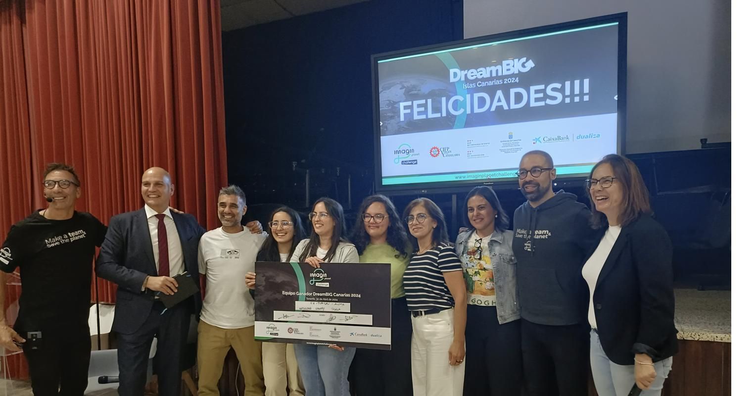 Tres alumnas del CIFP Virgen de las Nieves  han ganado el Dreambig Canarias 2024 del certamen liderado por CaixaBank