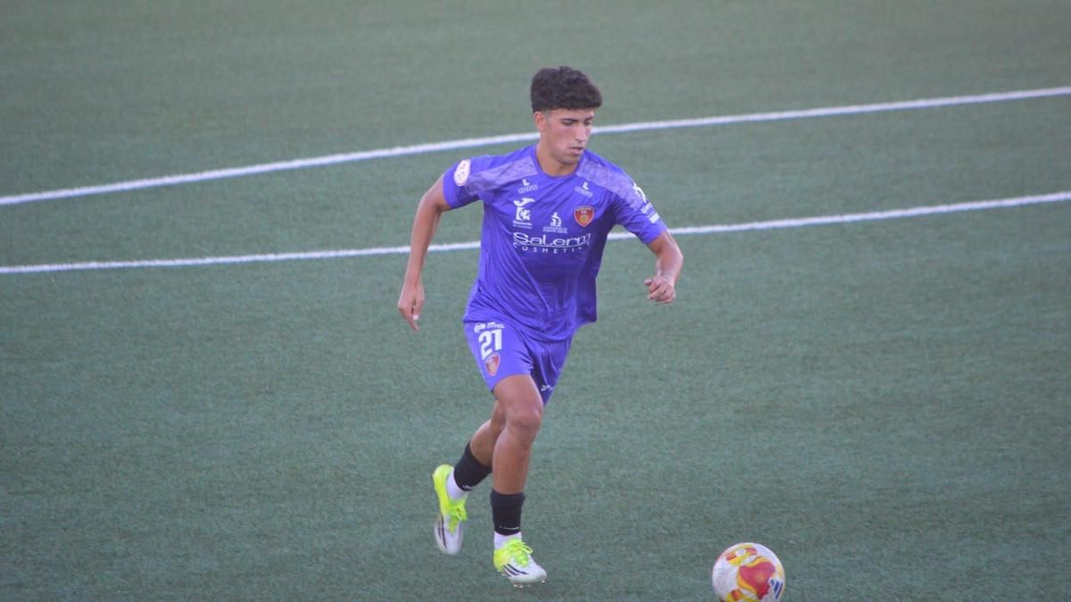 Lance del partido del Salerm