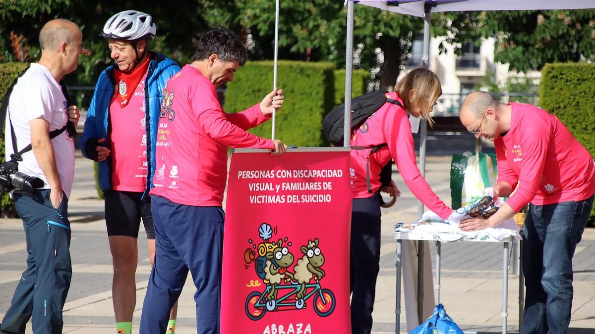 Llega a León la marcha que reclama un Plan Nacional para el Estudio y la Prevención del Suicidio.