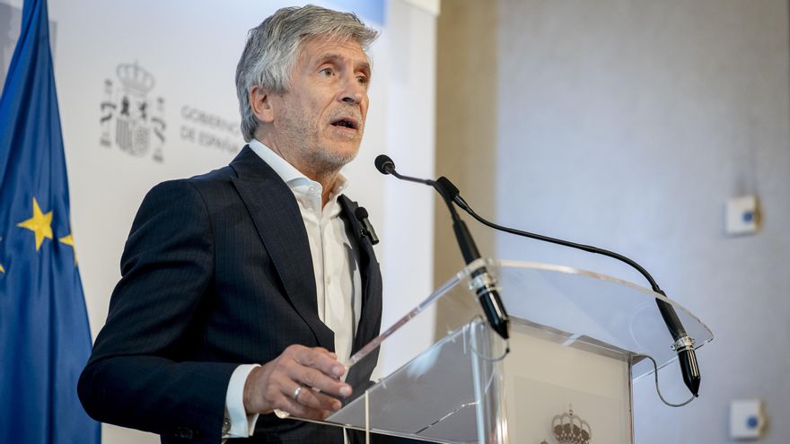 El ministro del Interior, Fernando Grande-Marlaska.