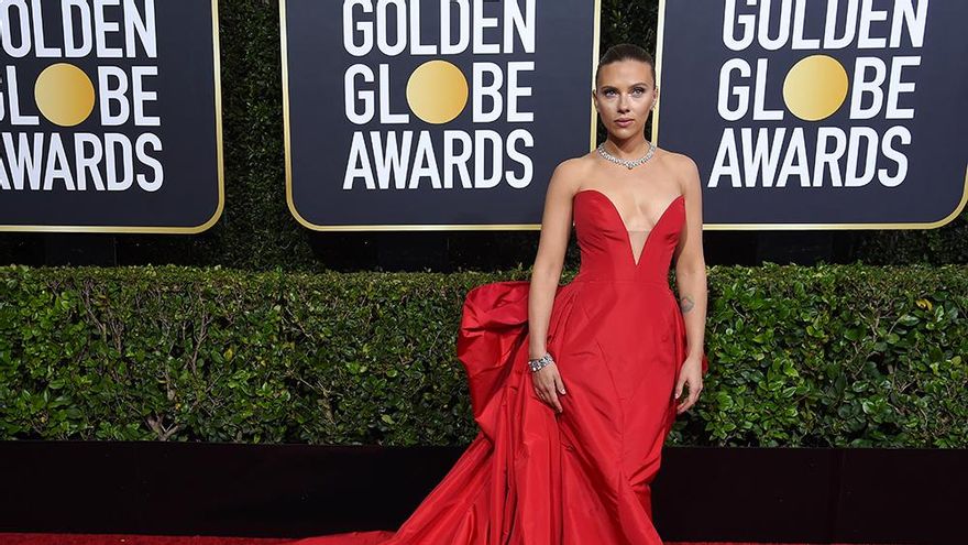 Scarlett Johansson, en los Globos de Oro 2020