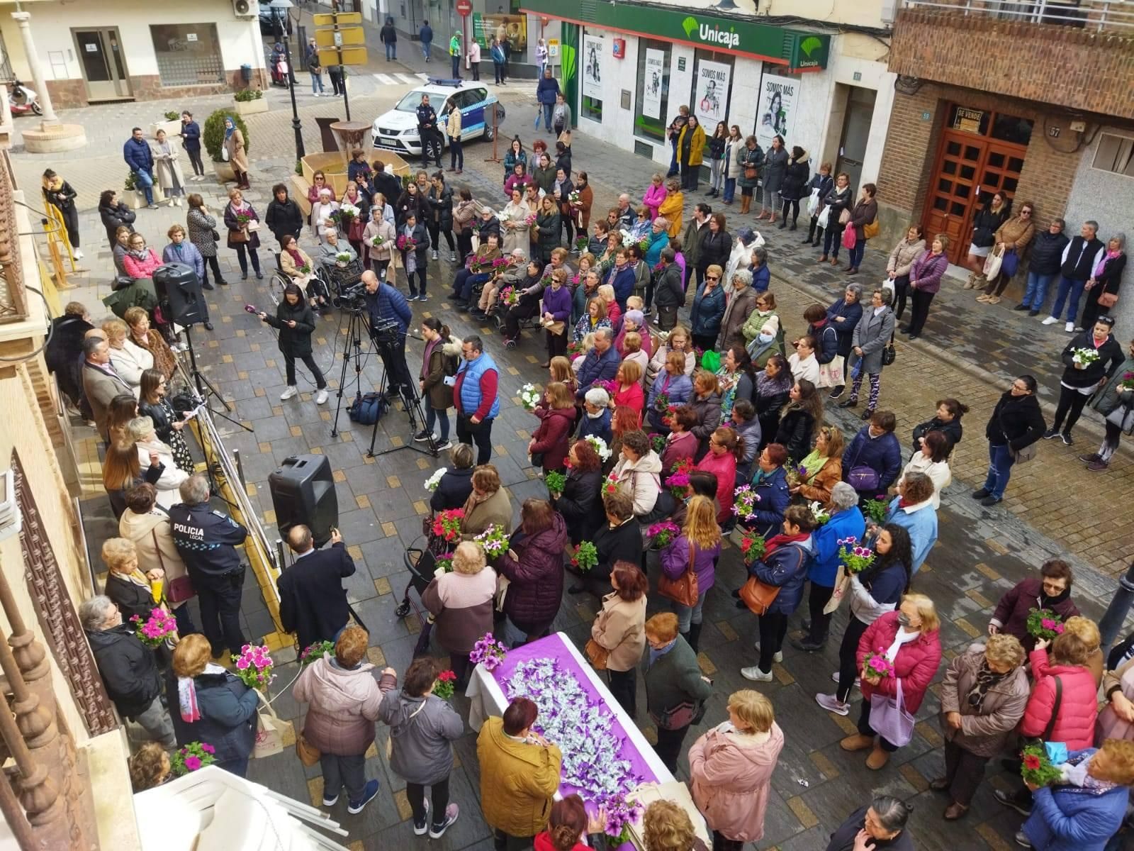 Manifestación en Malagón (Ciudad Real)