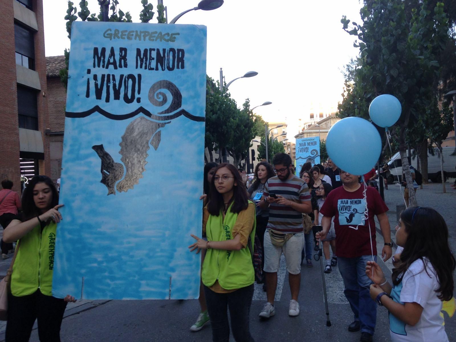 Manifestación para salvar el Mar Menor / José Antonio Fuentes
