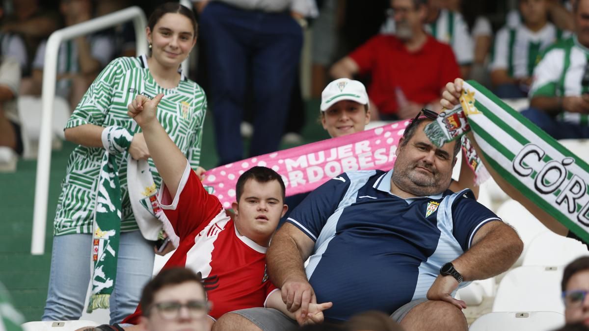 Grada Blanquiverde del Córdoba CF - UD Almería