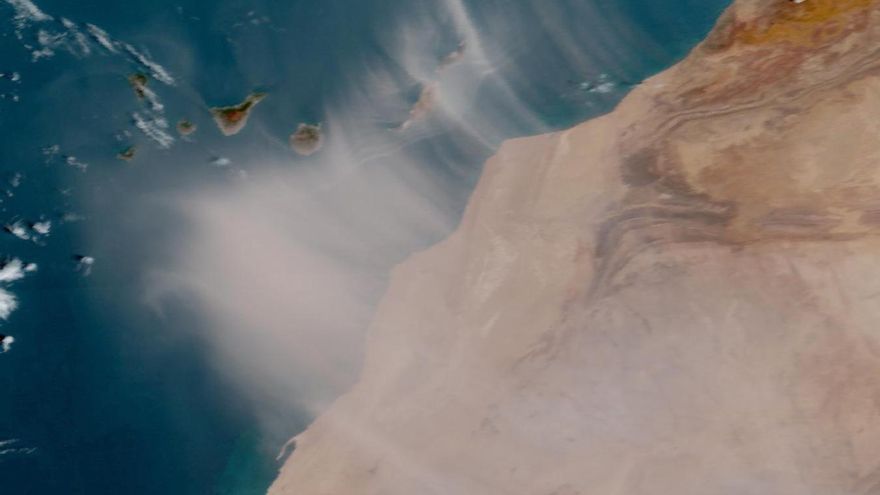 Canarias sufrió este fin de semana la segunda intrusión de calima más intensa desde que hay registros