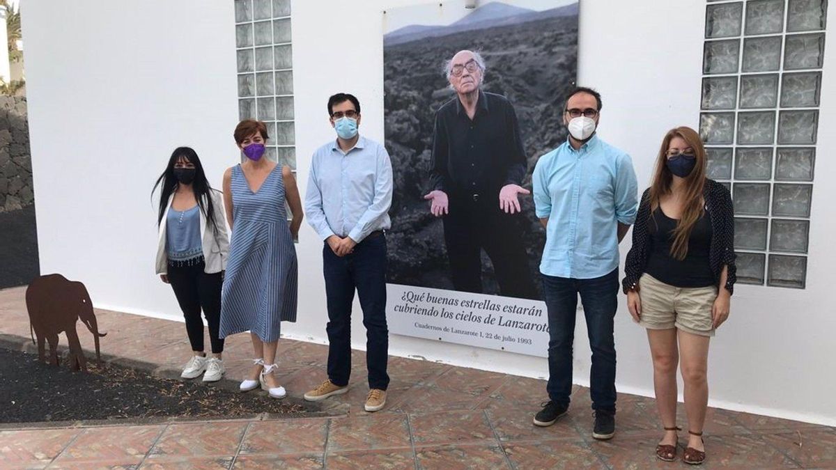 Ayuntamiento de Tías y Cabildo de Lanzarote coordinan la programación en la isla por el centenario de Saramago.