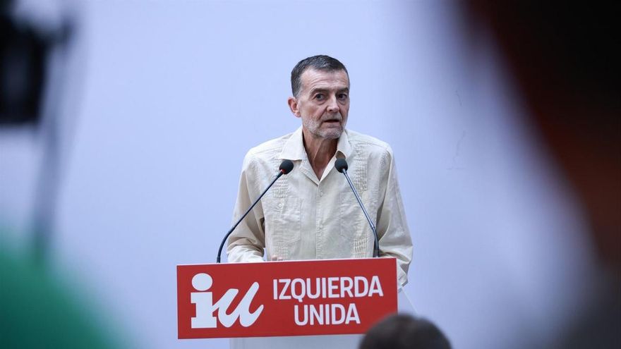 Antonio Maíllo ofrece una rueda de prensa en el inicio del curso político. A 1 de septiembre de 2025, en Sevilla, Andalucía (España).