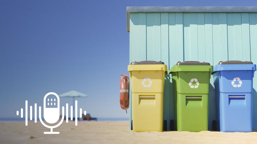 En vacaciones también se recicla