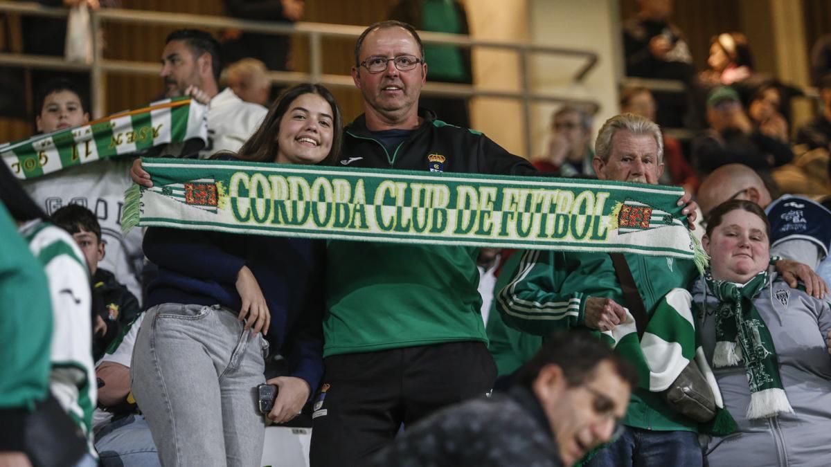 Grada Blanquiverde del Córdoba CF - FC Andorra